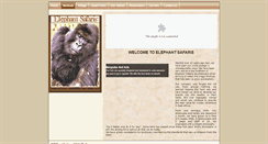 Desktop Screenshot of elephantsafaris.co.ug